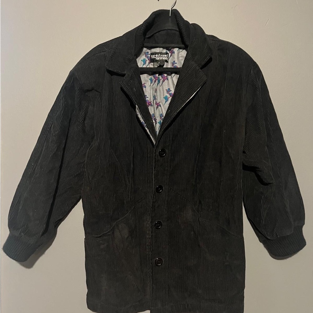 Nordstrom Dark Corduroy Jacket